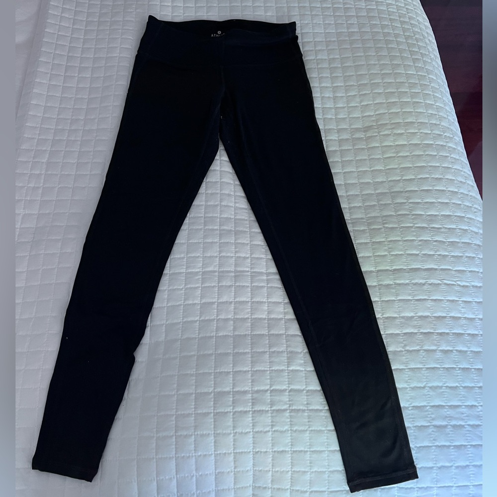 Black Athleta leggings size XS